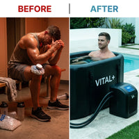 Ice Bath Pro + Chiller — Before & After